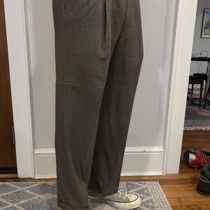 VTG Preppy Jos A Bank Houndstooth Executive Collection trousers/pants 31 W 27L